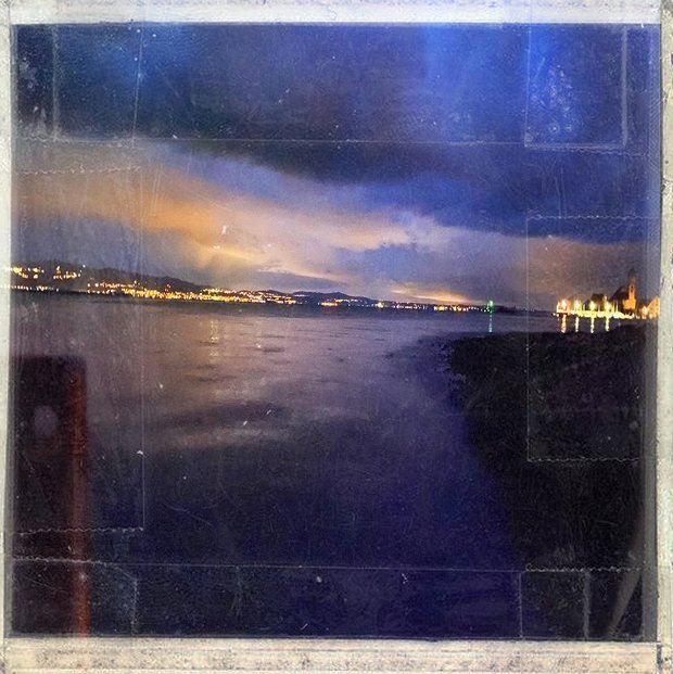 Night over water